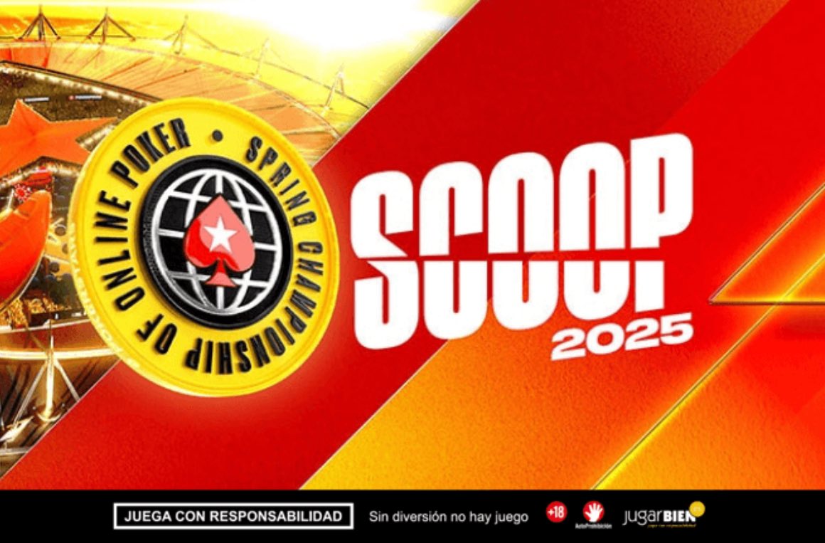 Último domingo de #SCOOP en <a href="/PokerStarsSpain/">PokerStars España</a> con la guinda del pastel…

💸 MAIN EVENT de 100€ de entrada en formato ✉️✉️✉️✉️ Mystery Bounty!! 

💵 ¡¡500.000€ GARANTIZADOS!!

🎯 Muchas formas de clasificarte todavía!

⏰ Abro stream a las 19:00 CET

📺 Twitch 👉