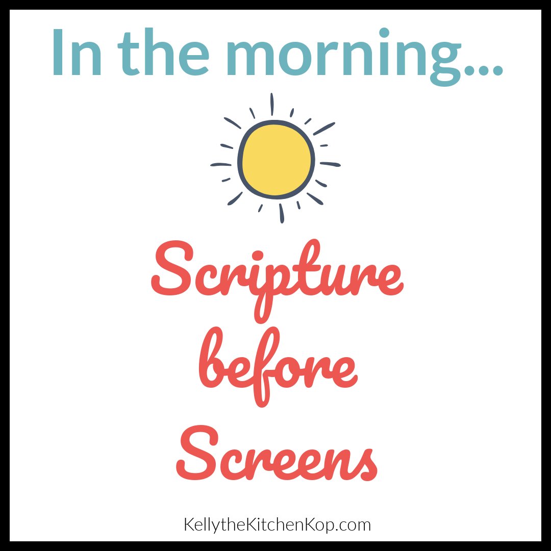 KitchenKop's tweet image. I need to get more consistent with this!
“Look at your screen time tracking and tell me you don’t have time for prayer.”
#prayer #God #Jesus #Scripture #ScriptureBeforeScreens #Screentime #devotions #morningtime #Sunday