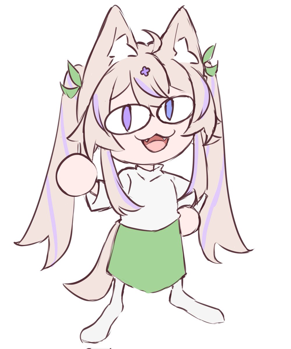 My oc NecoArc!
#NecoArc #digitalart