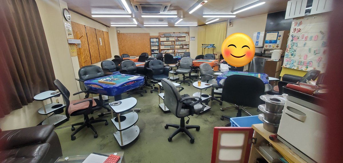 do_miki_npm's tweet image. 【リポスト希望】
🀄こんばんは🀄

この度かんとりーさんの春日井の新店舗の改装を任せていただくことになりました😊

まずはビフォーアフターのビフォーの方を見てほしいです！👷‍♀️
これがどんな綺麗な姿に生まれ変わるか楽しみ😍

新店舗が出来ましたら記念麻雀大会も開きたいです🀄
企画頑張ります！