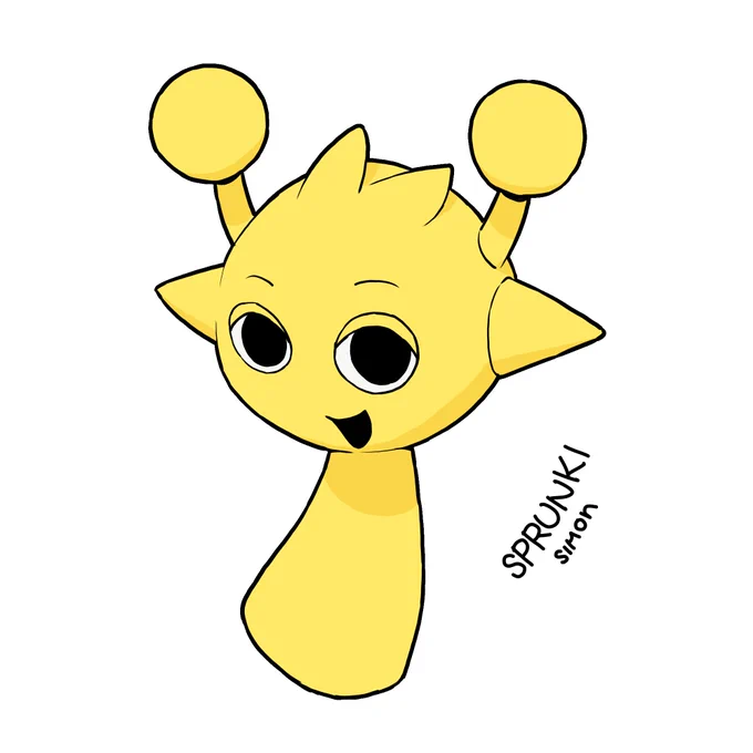 SPRUNKIの黄色い子simon