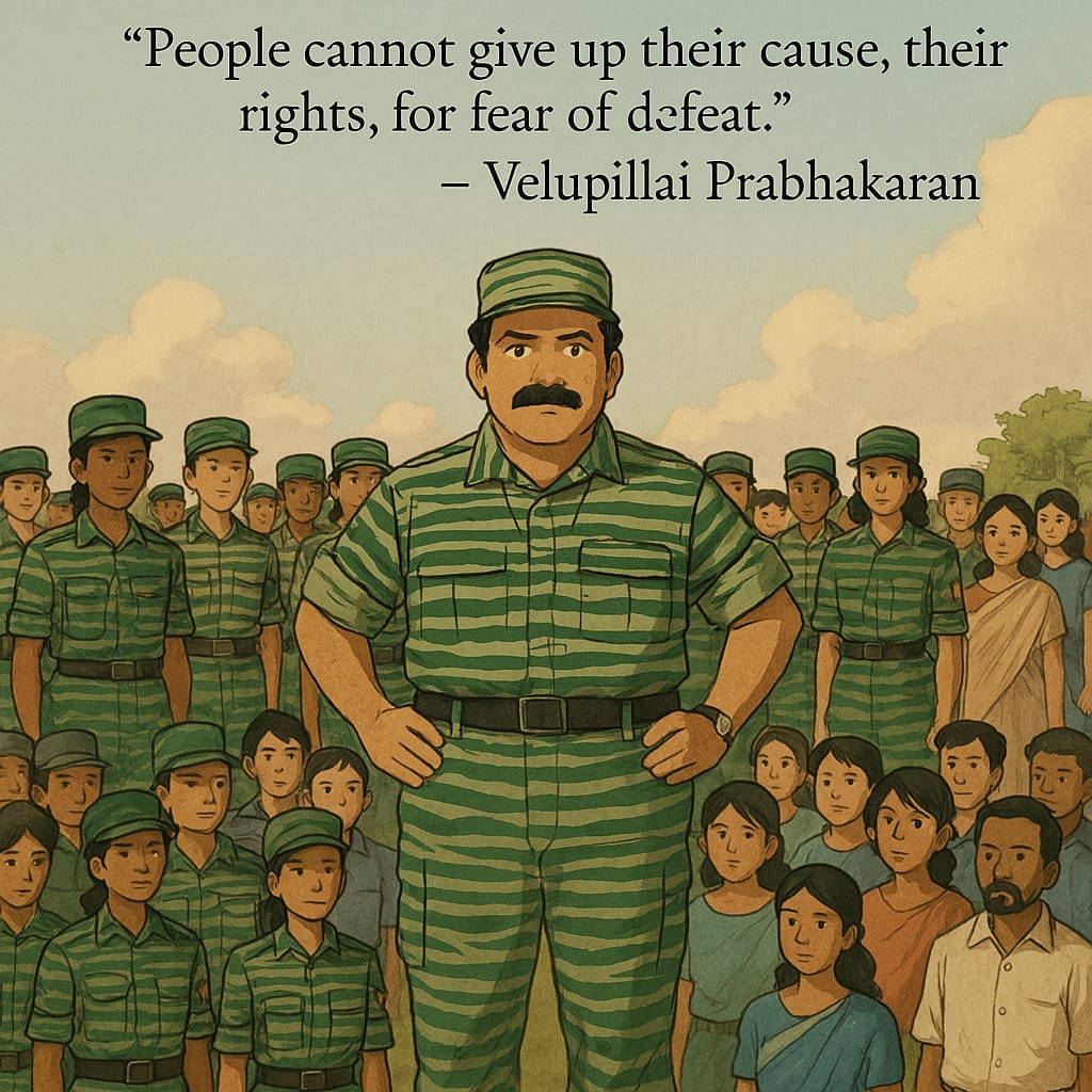 Jaat is not just a film it’s propaganda. Our pain is not your plot device.

As a Tamil youth I grew up learning about the struggle my people faced. When you call our resistance a terrorism, you stand with our oppressors. Jaat is a disgrace
#BoycottJaatMovie  #LTTEFreedomFighters
