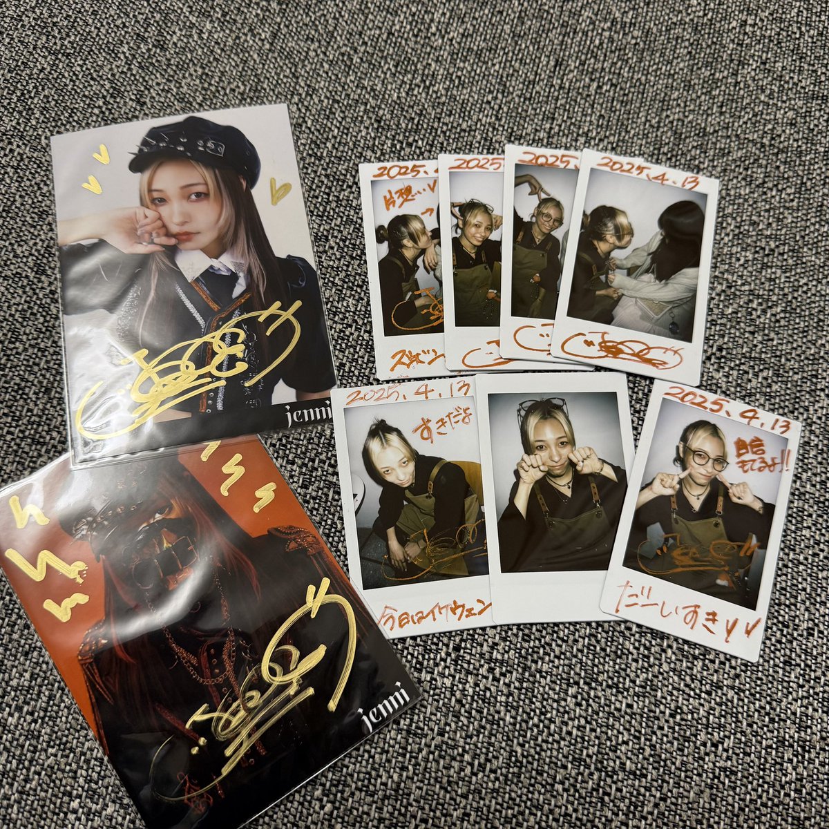 __tomatoo062's tweet photo. 2025.0413
♥𝑴𝒂𝒊𝒔𝒐𝒏 𝒅𝒆 𝑸𝒖𝒆𝒆𝒏 𝑪𝑨𝑭𝑬 𝑬𝑽𝑬𝑵𝑻♥
イケウェンになったりカワイイポーズ習得してくれたり…永遠にジェニー沼から抜け出せそうにないよ߹𖥦߹👍🏻💘
 #おじぇにさん聞いて https://t.co/0rpMQ54t8i