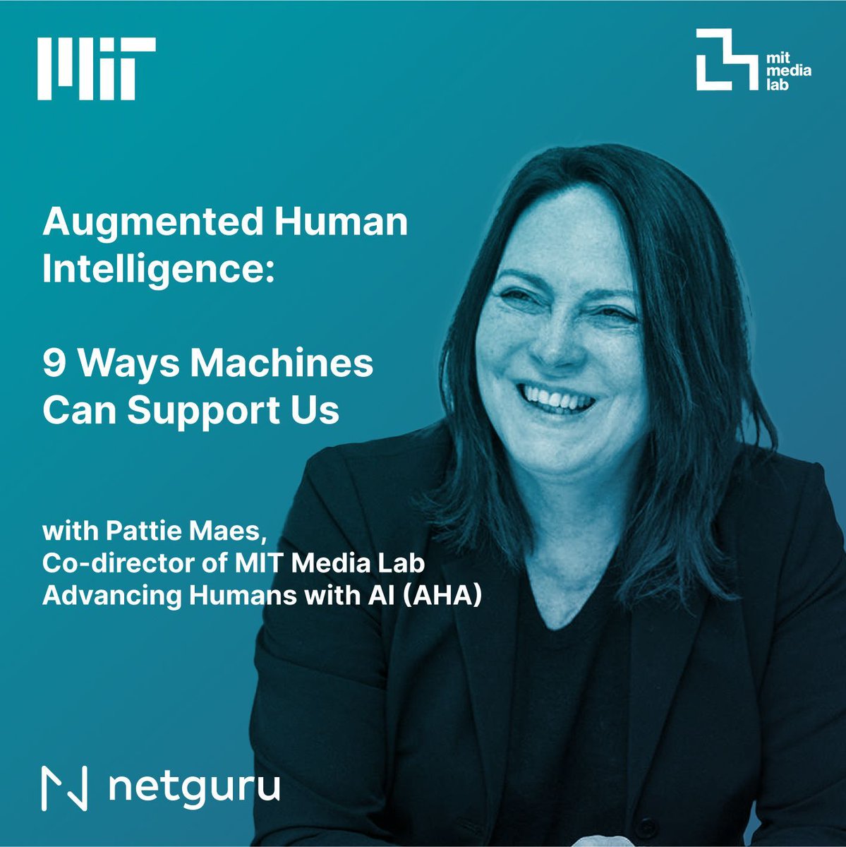 AHA_MediaLab's tweet photo. Discover "9 Ways Machines Can Support Us" with Pattie Maes, Co-director of MIT Media Lab's Advancing Humans with AI (AHA) Program!
https://t.co/z79ZCW3CDn
#AHAMediaLab #AugmentedIntelligence #HumanAICollaboration @mitmedialab @fluidinterfaces https://t.co/uomdNtRhOK