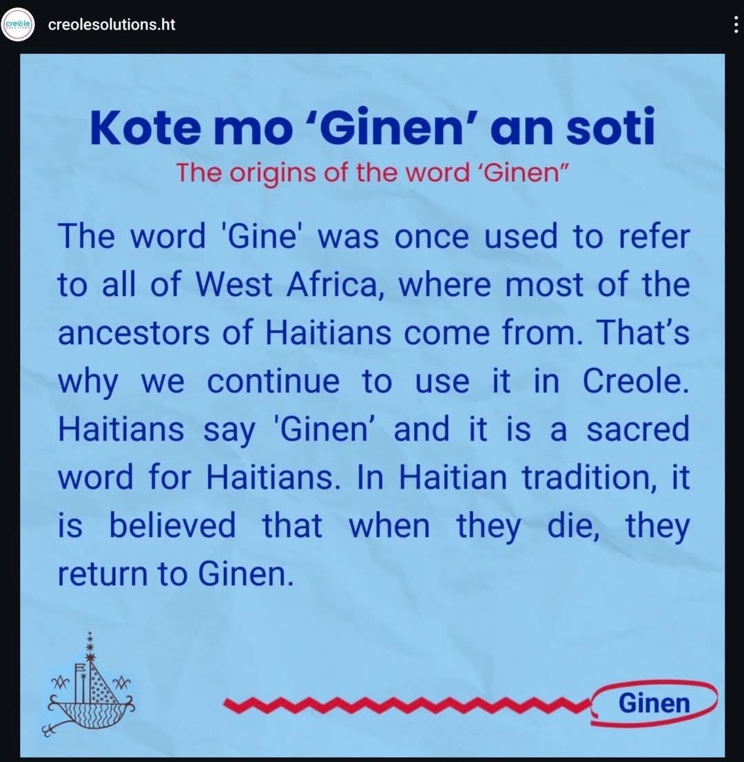DloReines's tweet photo. #Ginen https://t.co/O7EyebdZez
