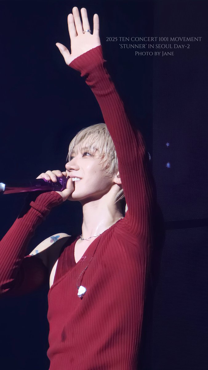 Jane_YS10's tweet photo. 2025 TEN CONCERT 1001 MOVEMENT ‘STUNNER’ IN SEOUL Day-2

#TEN #李永钦 #WayV #威神V https://t.co/GB5QJvwaqw