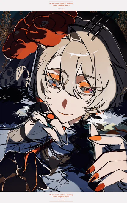 息抜きで描き始めたら良くなってしまった… 