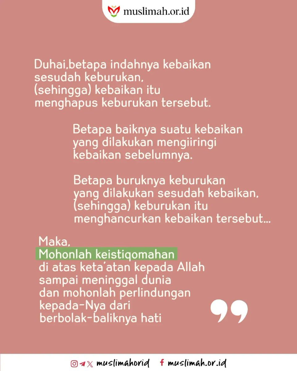 Muslimah.or.id (@muslimahorid) on Twitter photo 