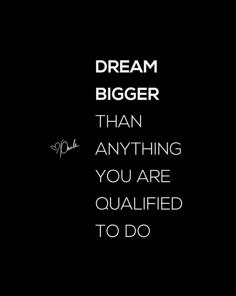 Paula_White's tweet image. Dream bigger than anything you are qualified to do... God sized dreams require faith and total trust in Him!