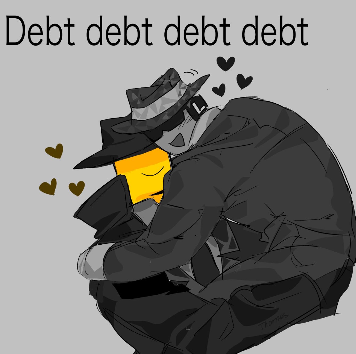 thornes_thorn's tweet photo. Who love chance i like chances i kie drawing chance agahgahahaahhaahaha

#doublefedora #chance https://t.co/yTvFLlgFyx