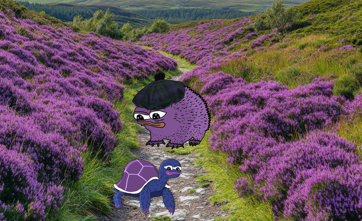 "Molandak bounds through the Glens with wild glee. A monanimal, they say...but a haggis is he!

Straight from Scotland's hills, with a heart that beats, this Highland spirit likes pics of feets 📸👣🏴󠁧󠁢󠁳󠁣󠁴󠁿🪻"

- Rabbie Burns (1790)