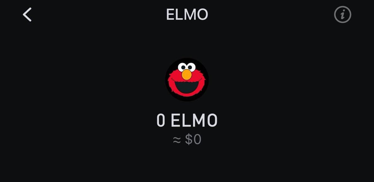 Elmo_BSC's tweet photo. The logo $Elmo has been updated on TokenPocket. https://t.co/aJGcndk7GA
