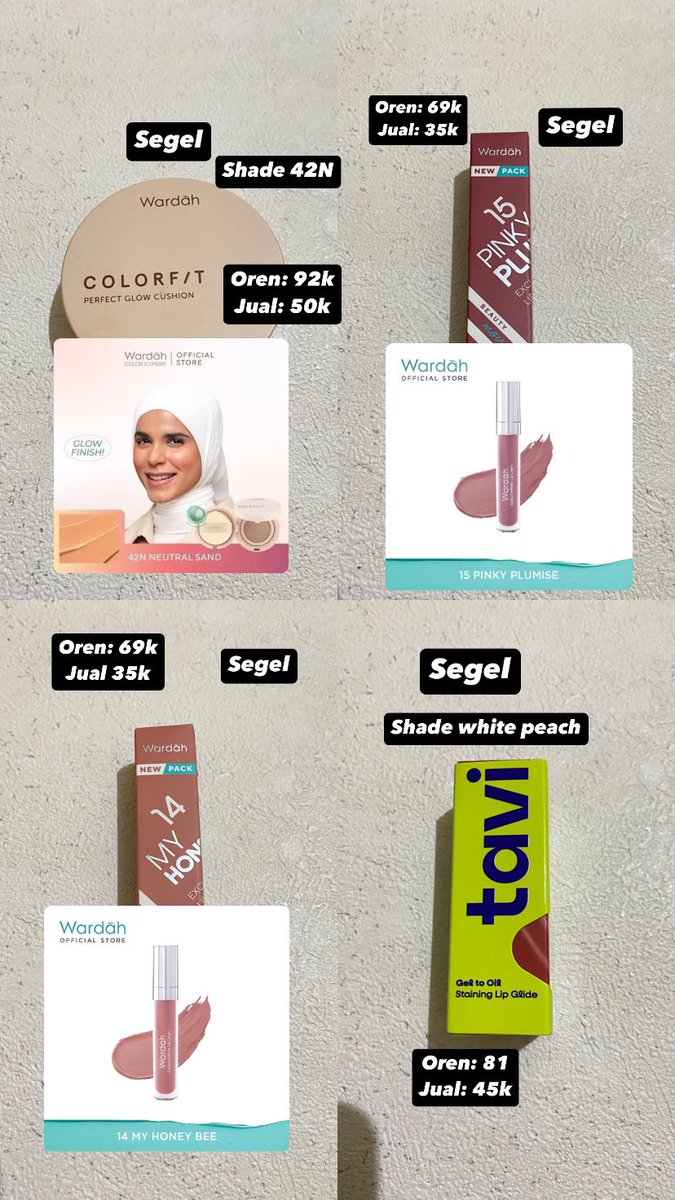 prelovedstuff19's tweet photo. WTS SKINCARE DAN MAKEUP https://t.co/IdoPbfmcnF