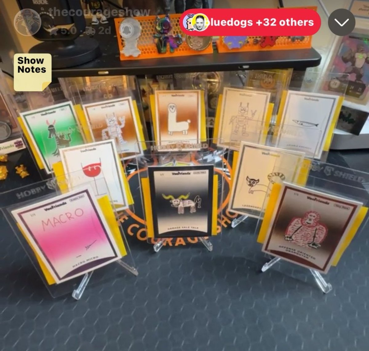 BurgeUK's tweet photo. A LATE NIGHT SERIES 1 BOX ONLY ON @thecourageshow (#ripjosh)
WOWW WHAT A BOX!! 🤯💥
COMMENT if you watched LIVE 🔴 COMMENT your reaction to those cards 🔥
COMMENT #ripjosh 😴😂
@veefriends @garyvee
@VeeFriendsCards https://t.co/Jx0wefSfOV