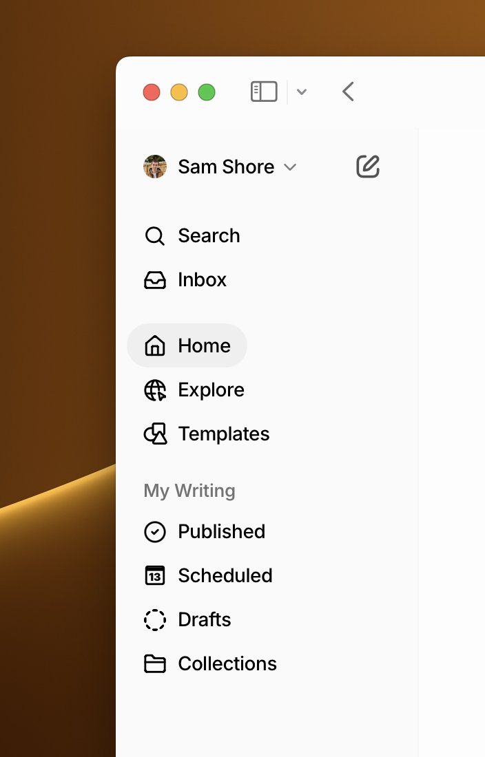 new sidebar design for <a href="/typeshare_co/">Typeshare</a>