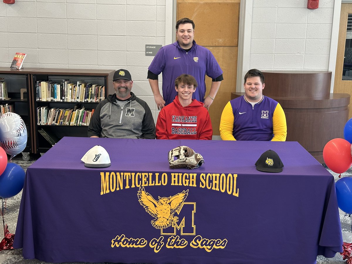 SagesAthletics's tweet image. Congrats to @Mattswartz_ on signing his NLI to play baseball at Kankakee CC! In 2024, he hit .312 with a .472 OBP, 28 walks, 17 SB, and a 1.56 ERA on the mound. A 3-sport athlete and leader—proud of you, Matt! #GoSages #GoCavaliers