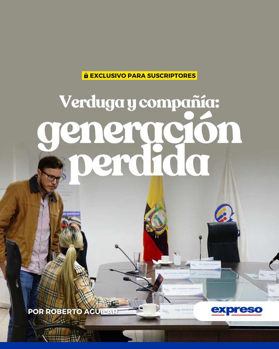 Expresoec's tweet image. #ANÁLISIS | Los audios del caso Ligados cuentan la historia de cómo el correísmo echó a perder a sus propios jóvenes.

Por Roberto Aguilar 👉 bit.ly/3EjxBSN