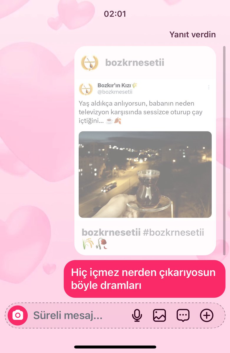 Kardeşim olmayan şeylerin dramını yapmaya bayılır bende onu bozmaya