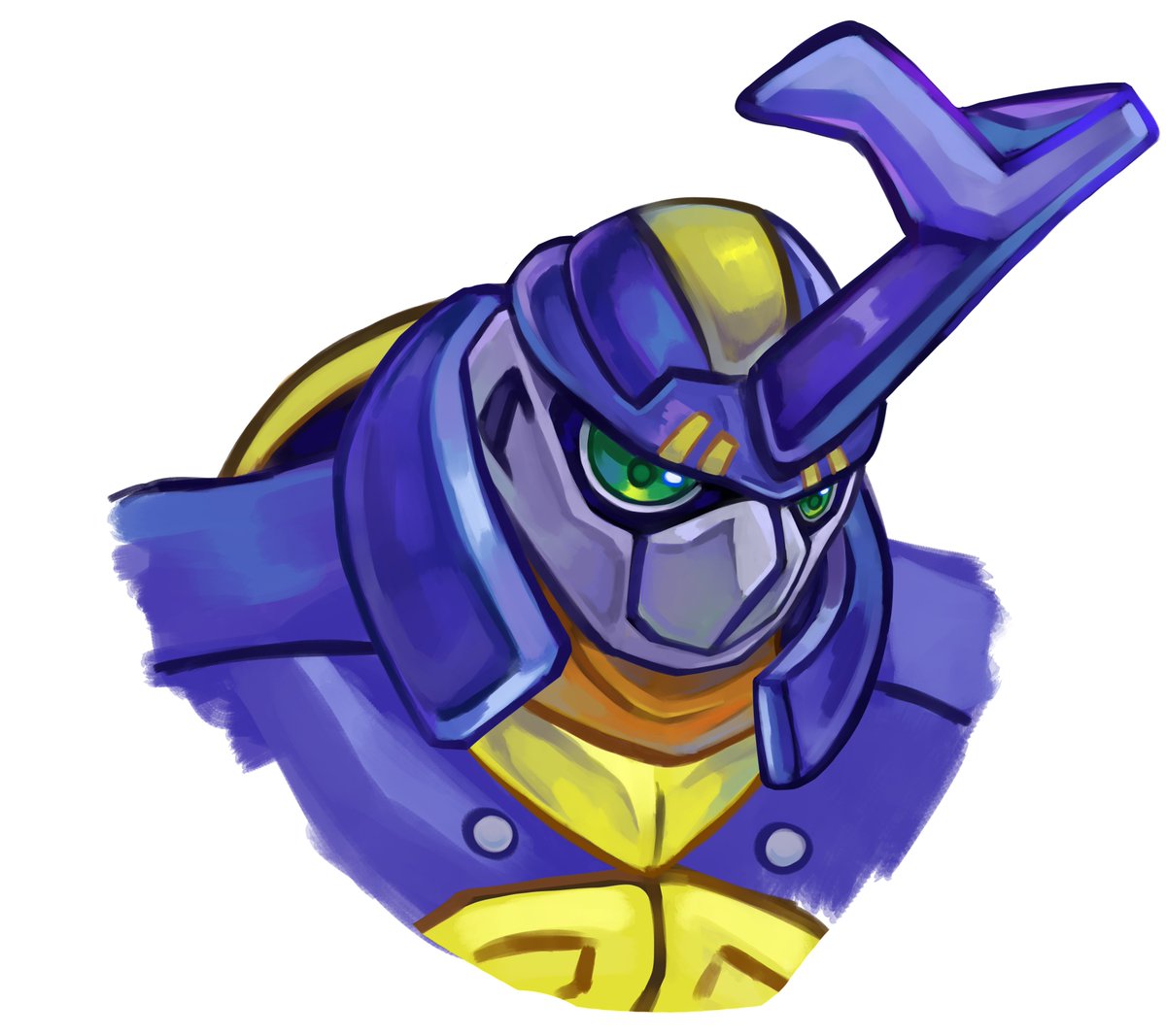 Ice_Fire_01's tweet image. Practice 
#Digimon #blitzmon #デジモン