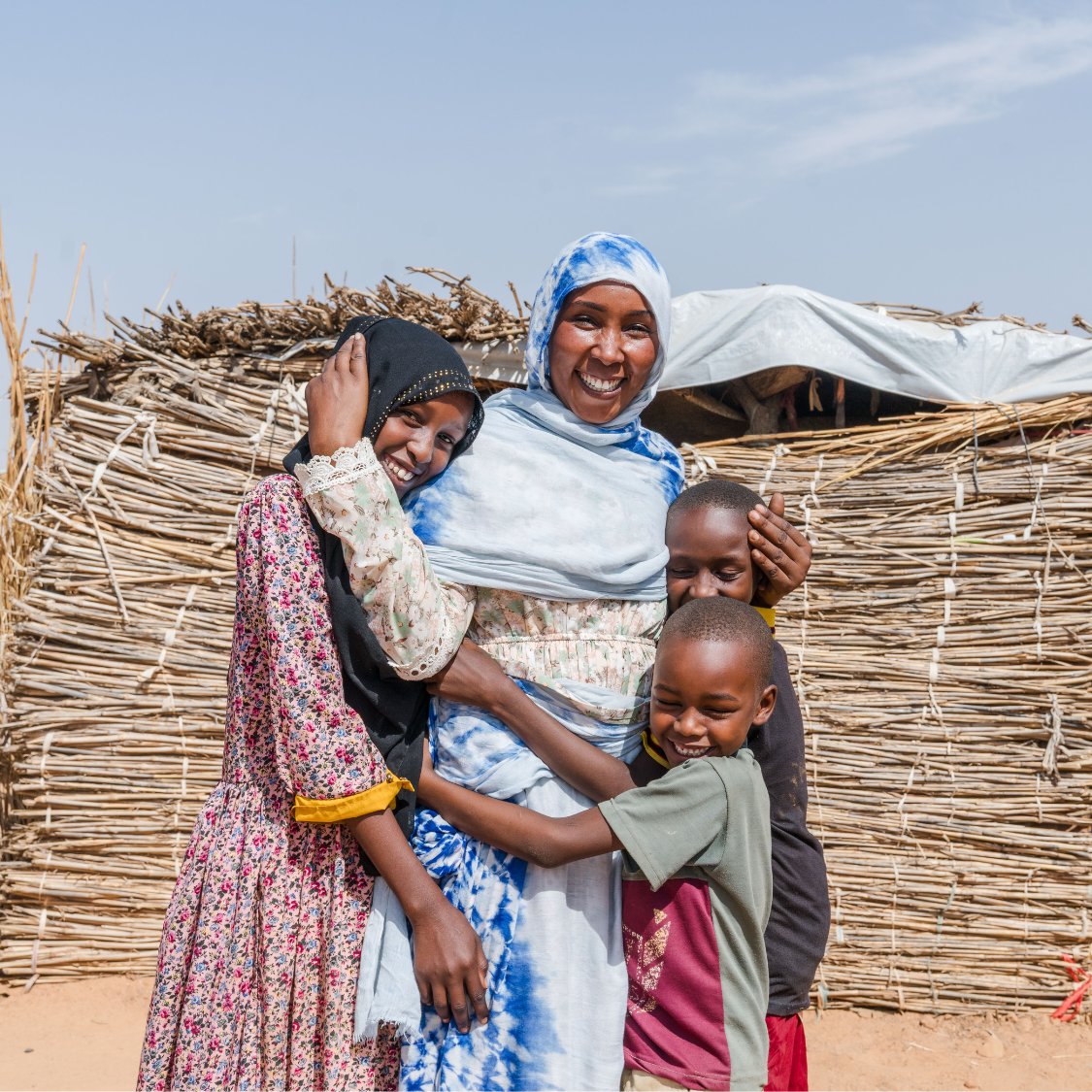 WVSudan's tweet photo. At 14, Saba fled Sudan with her family, leaving behind conflict and her father. In Chad, she shares her school meal with 9 others. “We don’t want children to be born here to see the conflict continue.” Her dream? A future with peace, learning, &amp; connection.
#SudanCrisis #2YearsOn https://t.co/0P3y1MwxlQ