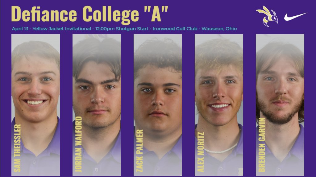 DefiCollegeMGLF's tweet photo. Time to take care business!

🆚Yellow Jacket Invitational
⛳️Ironwood Golf Course
📍Wauseon, Ohio
🕛12:00pm Shotgun Start
📊https://t.co/dEBs8E4bGy
📺https://t.co/Zjj9b2LTH5

#DCMG #EarnIt https://t.co/7B926gJ5Hz