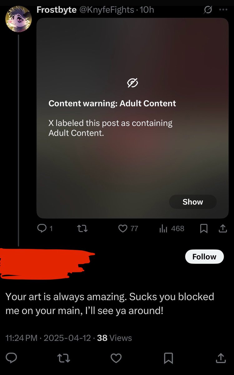 fosbat's tweet photo. If someone blocks you, don’t do this shit??? I get Twitter users can be sensitive about being blocked but just move on damn. https://t.co/SYEPl8KPo0