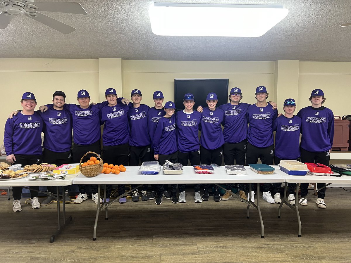 The Northern Baseball team helped at New Life Community Church in Carlisle to feed the homeless!! #polarbearproud
