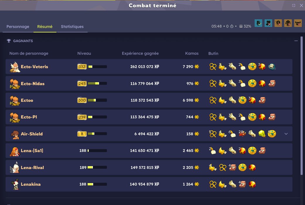 Ils commencent a être rapide ces Nidas sur Salar (Toujours pas de stuff opti gein/torké ni familier légendaire)
