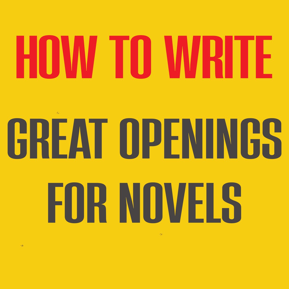 HowToWriteHQ's tweet image. How To Write A Great Opening For Your Novel
thisishowtowrite.com/how-to-write-a…
#writing #amwriting #writingtips #writingcommunity