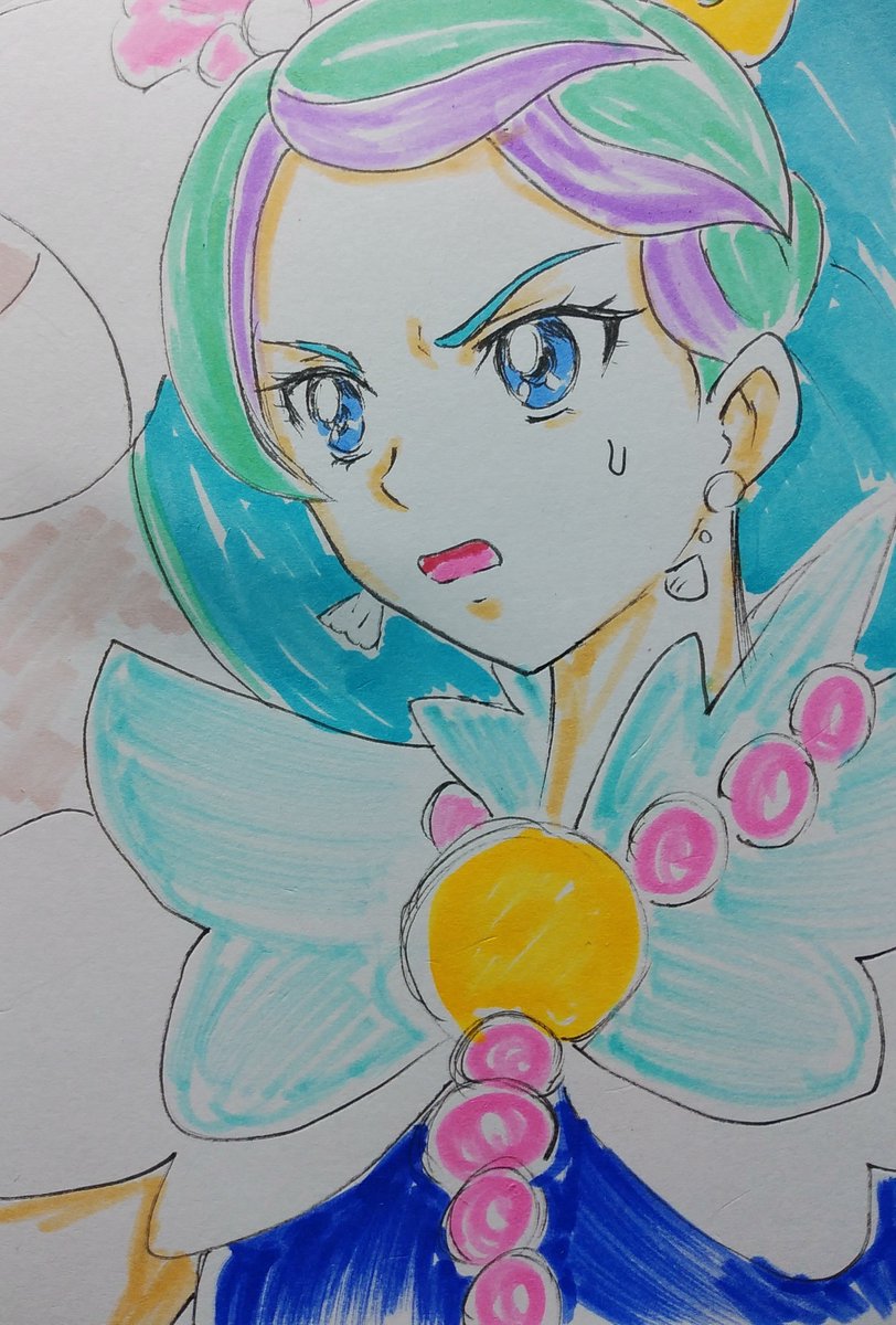 「#ゴープリ10周年なので海藤みなみさん3733枚描いてお祝い(369,370,3」|沖庵のイラスト