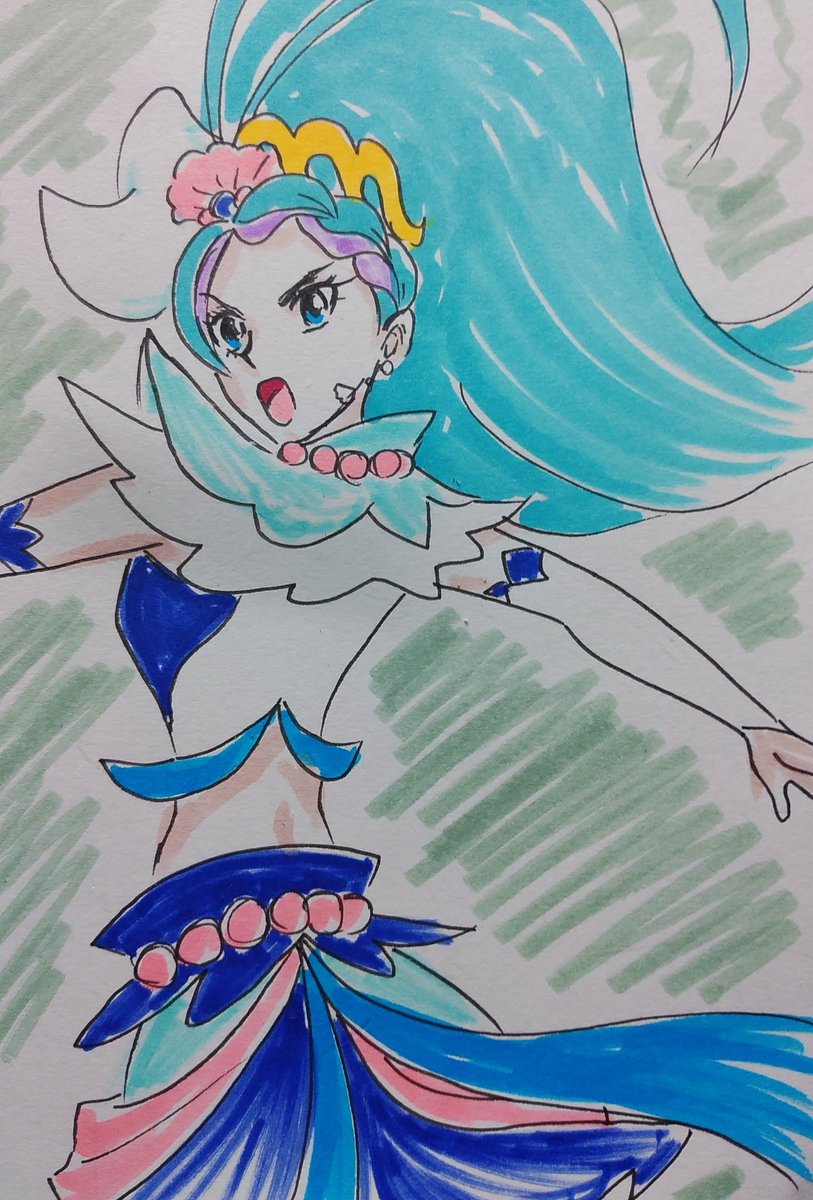 「#ゴープリ10周年なので海藤みなみさん3733枚描いてお祝い(369,370,3」|沖庵のイラスト