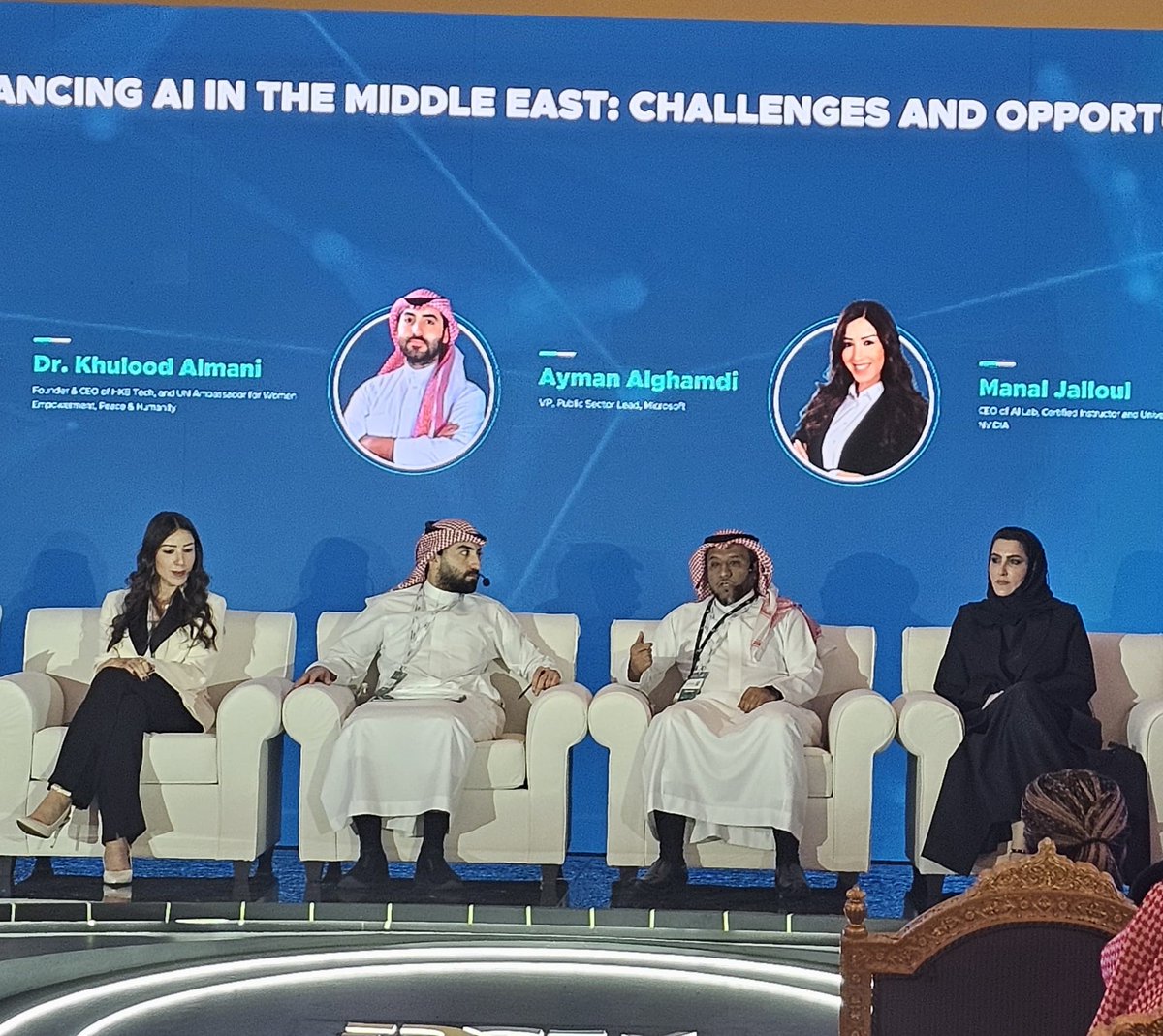 Naseej نـسيـج (@naseej) on Twitter photo 🎙 Happening Now at #EDGEx 2025
A dynamic panel discussion is in full swing on “Advancing AI in the Middle East: Challenges and Opportunities,” featuring Dr. Ahmed Alhusayni, Cybersecurity & #Medad Cloud Platform Manager at #Naseej.
Dr. Ahmed joins a lineup of regional #Experts 🎙 Happening Now at #EDGEx 2025
A dynamic panel discussion is in full swing on “Advancing AI in the Middle East: Challenges and Opportunities,” featuring Dr. Ahmed Alhusayni, Cybersecurity & #Medad Cloud Platform Manager at #Naseej.
Dr. Ahmed joins a lineup of regional #Experts