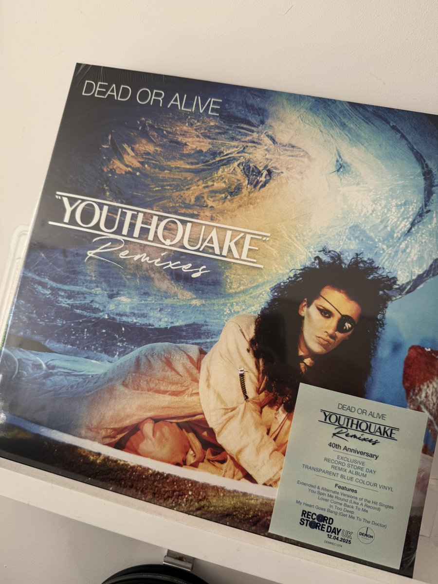UnpolishedD's tweet photo. Dead or Alive Youthquake remixes. Record store day treat! #RSD25 #DeadorAlive #stockaikenwaterman https://t.co/LwIkuYV3o2