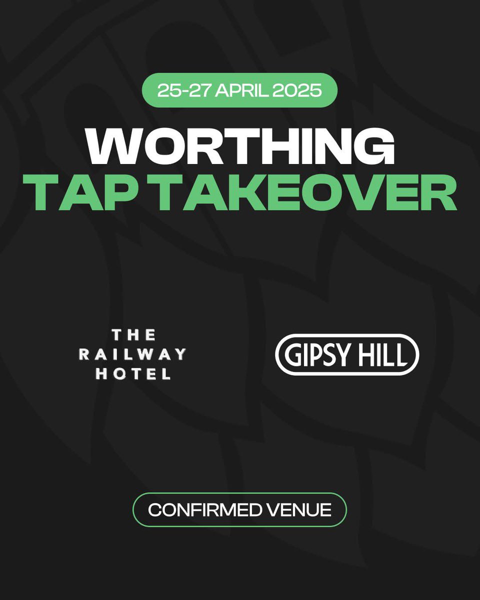 Worthing Tap Takeover tweet media