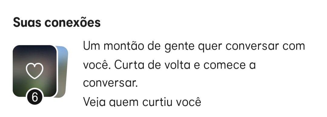 Lost_flyn's tweet photo. Um montão de gente quer te conhecer = 6 pessoas. 
Obrigado, Bumble, por lembrar que ninguem me quer https://t.co/O5r03JJdkh