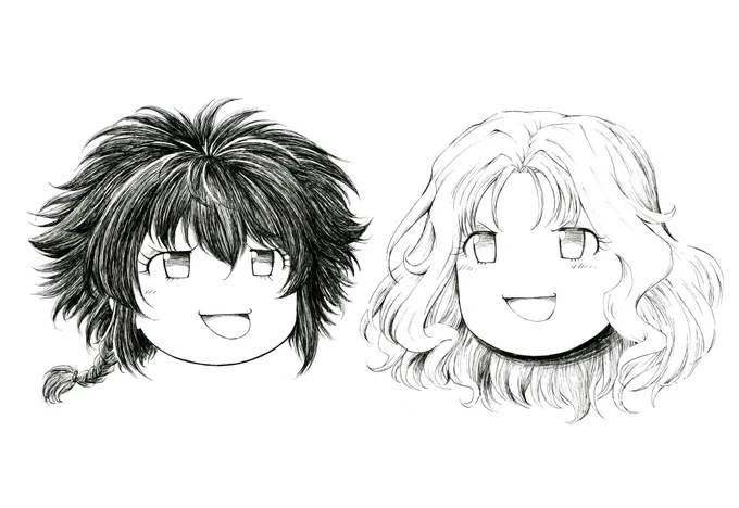 #みんなのデフォ絵と等身絵の比較が見たい
これでもいいのかしら? 