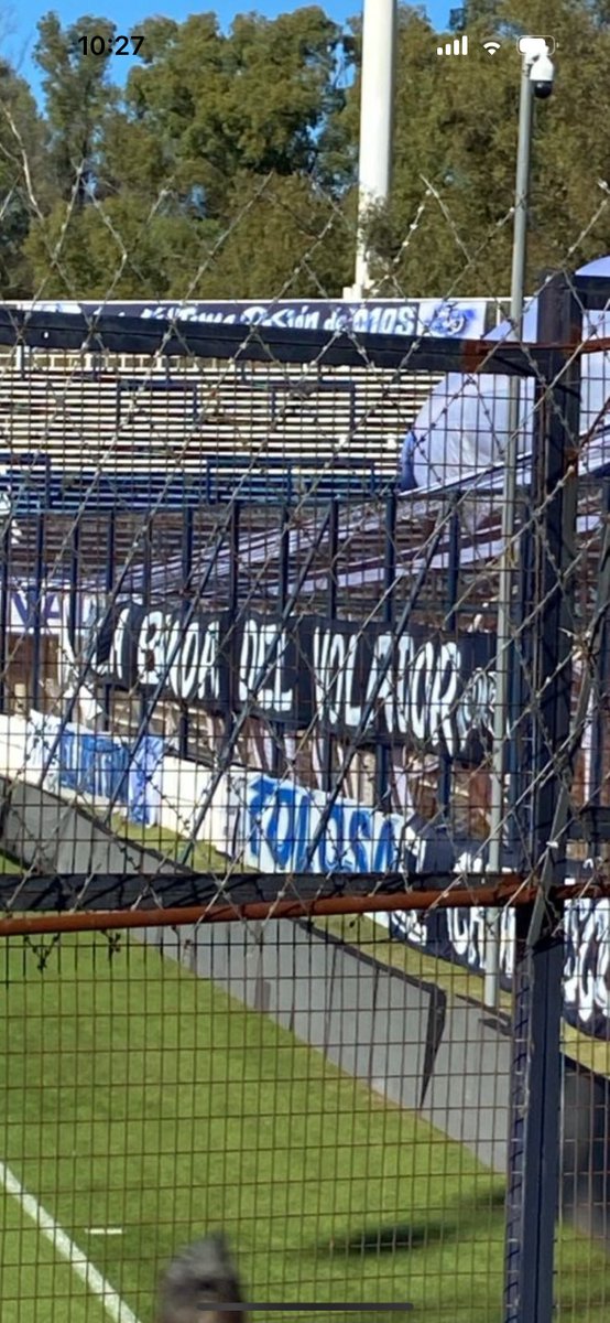 LA BANDA DE FIERRO. 
Una falta de respeto a la tribuna. 

#GELP