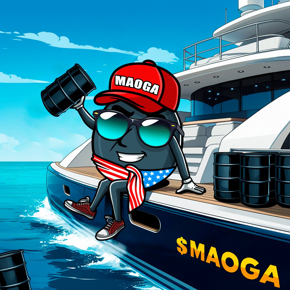 Maogacoin's tweet photo. 💸People invest in oil. 
🚀I invest in Oil Magnate.
😏 Are you with me?

#MAOGA #OilMagnate #WEB3 #Trump #GameFi https://t.co/nkRUmNwJds