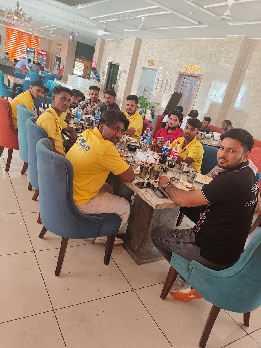 TriGoElectric's tweet image. The Trigo team is out on an adventure, exploring new horizons and creating memories. Even innovators need a break! 
#TrigoElectric #TeamTrip #ExploringTogether