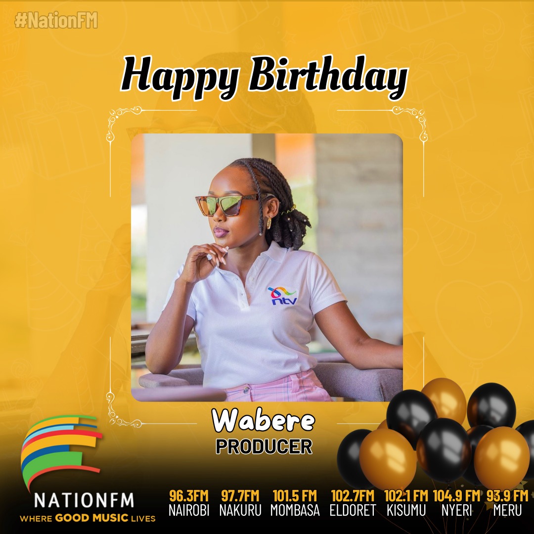 Happy birthday to the amazing <a href="/DoreenWabere/">_Wabere</a>. May your day be filled with joy, laughter, and all the good things you deserve🎉