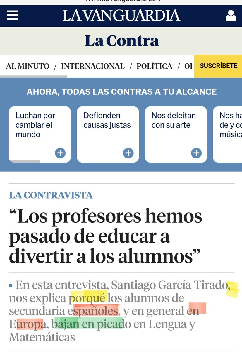 Y algunos de ellos se dedican luego al periodismo.