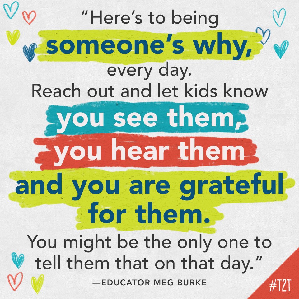 teacher2teacher's tweet photo. THIS is why your work matters so very much.

(Inspiration via educator @megburkeall4ed) #TeacherHeart https://t.co/8SVgvndwQB