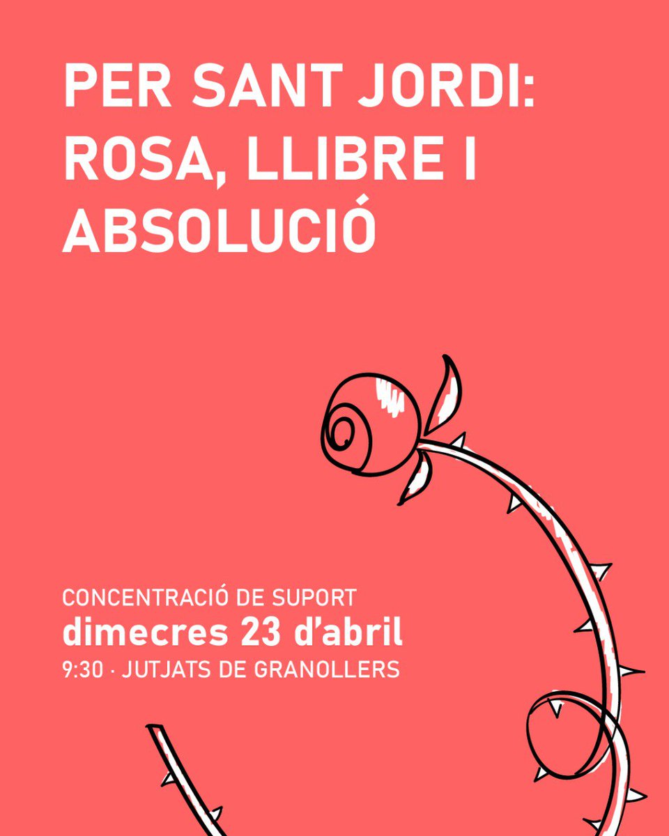 El 23 d'Abril🐉: rosa, llibre i ABSOLUCIÓ! 🌹📖