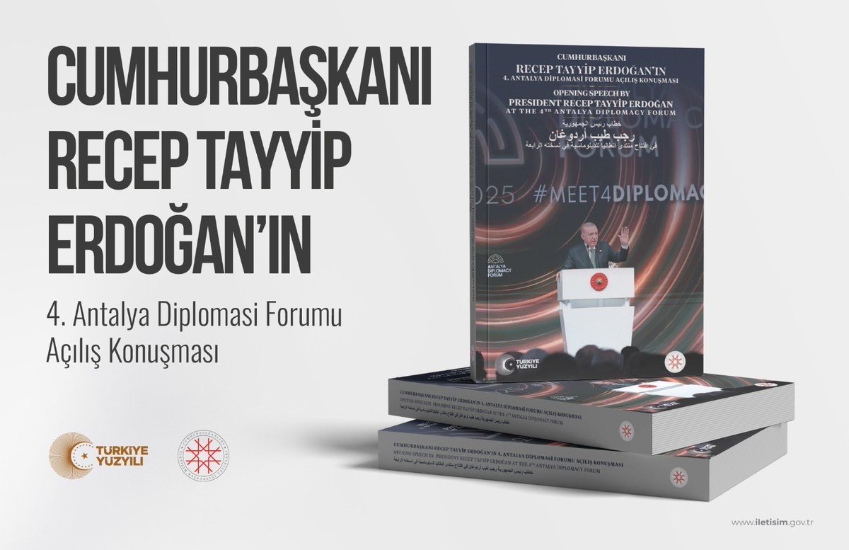 Cumhurbaşkanımız Sayın Recep Tayyip Erdoğan’ın himayelerinde ve Dışişleri Bakanımız Sayın Hakan Fidan’ın ev sahipliğinde düzenlenen Dördüncü Antalya Diplomasi Forumu, yine küresel diplomasinin önemli buluşma noktalarından biri oldu.

Ülkemizin önemli marka değerlerinden olan,
