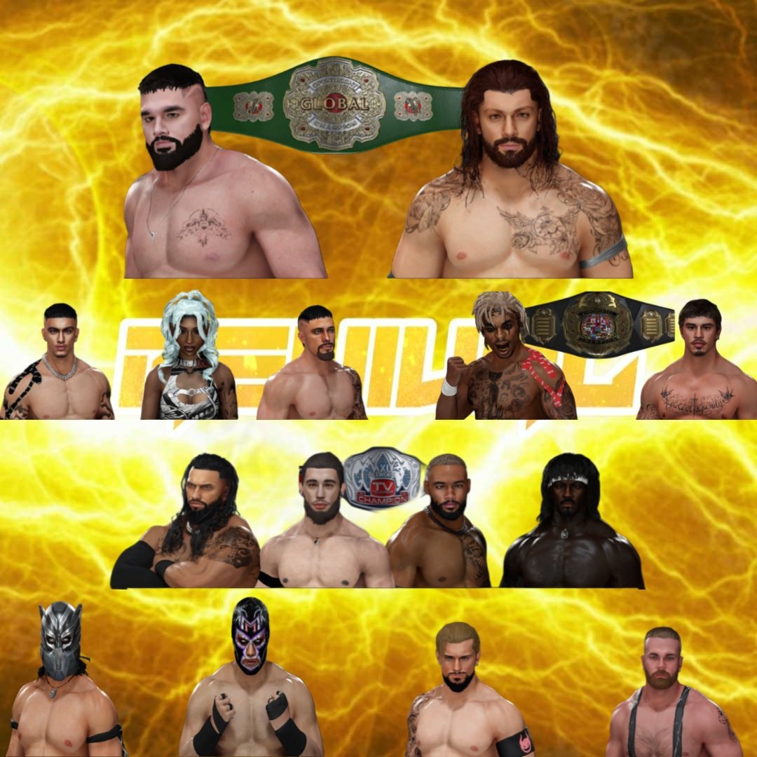 MATCH CARD ANNOUNCEMENT TIMMMEEEE! Now since New Order isn't gonna be in production due to lack of signings and just overall dullness I'm just gonna move on and just do shows, details of the card will be BELOW👇🏽