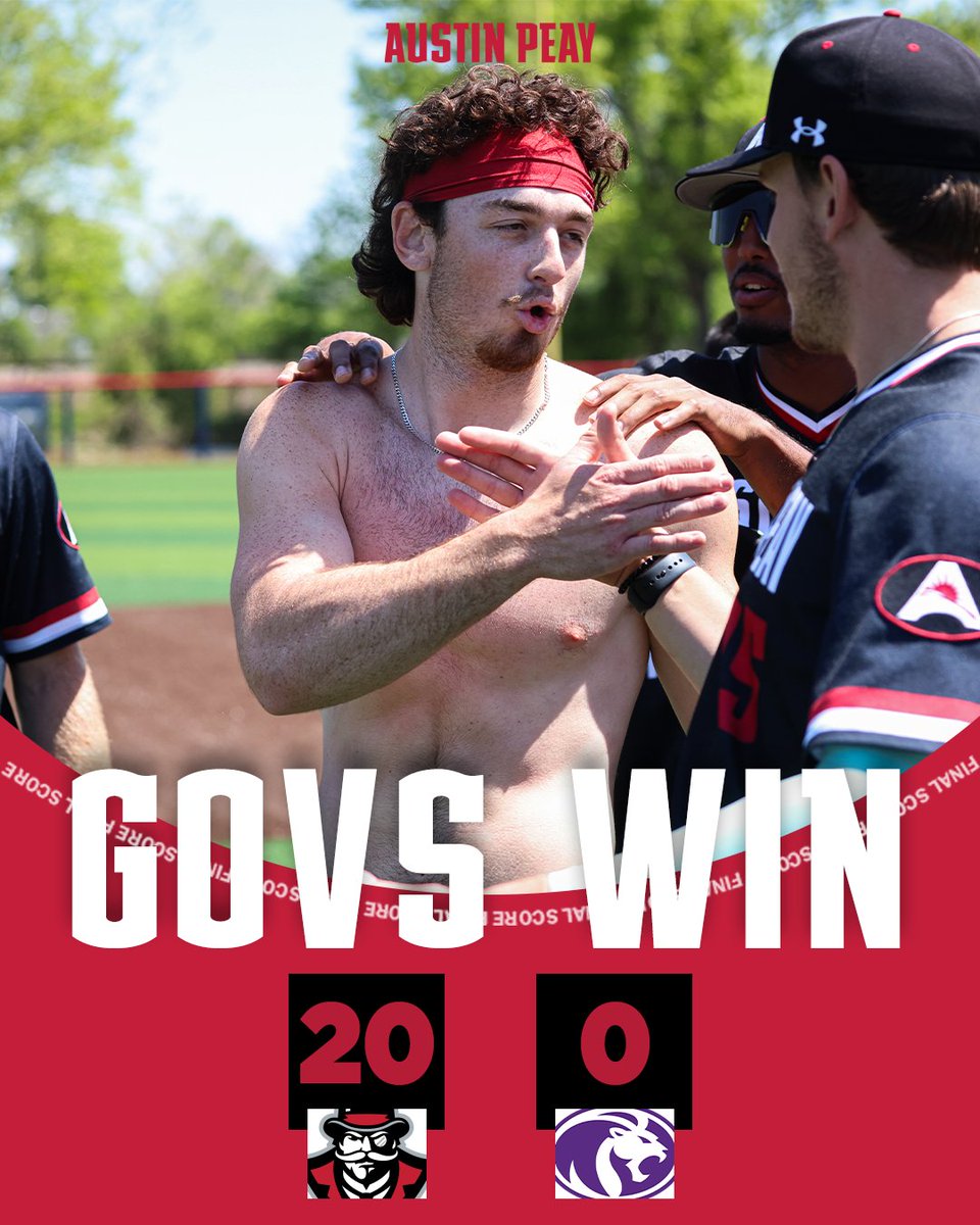 Austin Peay Baseball (@govsbsb) on Twitter photo ๐๐๐๐๐๐๐ ๐๐๐๐ ๐๐ ๐
๐๐๐๐๐๐๐!!
<a href="/lyndonglidewell/">Lyndon Glidewell</a> is the first Governor to throw a no-hitter since 1996!
๐
ฑ๏ธ๐
ฐ๏ธ๐โ๏ธ | #LetsGoPeay ๐๐๐๐๐๐๐ ๐๐๐๐ ๐๐ ๐
๐๐๐๐๐๐๐!!
<a href="/lyndonglidewell/">Lyndon Glidewell</a> is the first Governor to throw a no-hitter since 1996!
๐
ฑ๏ธ๐
ฐ๏ธ๐โ๏ธ | #LetsGoPeay
