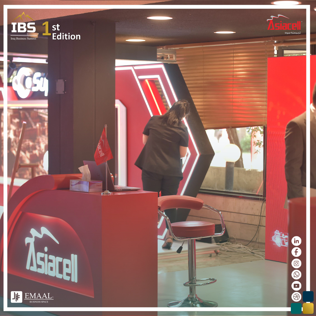 IB_Summit's tweet photo. جانب من حضور شركة #اسياسيل في #قمة_الأعمال_العراقية_2025 📸

شركة #آسياسيل، الراعي الرسمي لـ #قمة_الأعمال_العراقية_2025 ، قدّمت حضورًا لافتًا من خلال جناحها المتميز، حيث عرضت أحدث خدماتها وحلولها الرقمية في مجال #الاتصالات و#التحول_الرقمي.

#IBSummit2025 #Asiacell https://t.co/L0UhvS4ryR