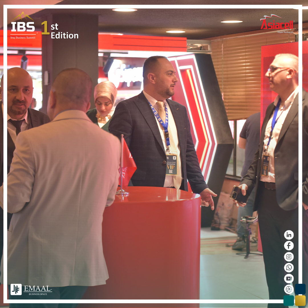 IB_Summit's tweet photo. جانب من حضور شركة #اسياسيل في #قمة_الأعمال_العراقية_2025 📸

شركة #آسياسيل، الراعي الرسمي لـ #قمة_الأعمال_العراقية_2025 ، قدّمت حضورًا لافتًا من خلال جناحها المتميز، حيث عرضت أحدث خدماتها وحلولها الرقمية في مجال #الاتصالات و#التحول_الرقمي.

#IBSummit2025 #Asiacell https://t.co/L0UhvS4ryR