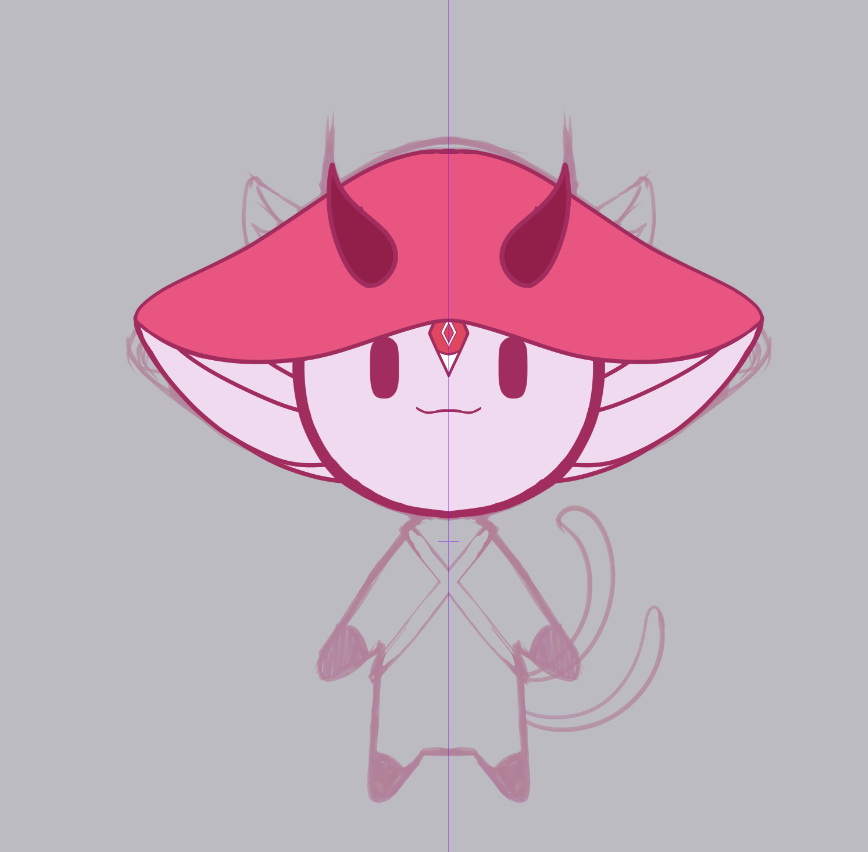 ViioletR's tweet photo. Today's Art stream was a lot of fun! We made a lot of progress on the Shroomie Vtuber model design, which will be a custumizable affordable model based on my channel mascot; The Shroomies! https://t.co/XX4bWdArSx
