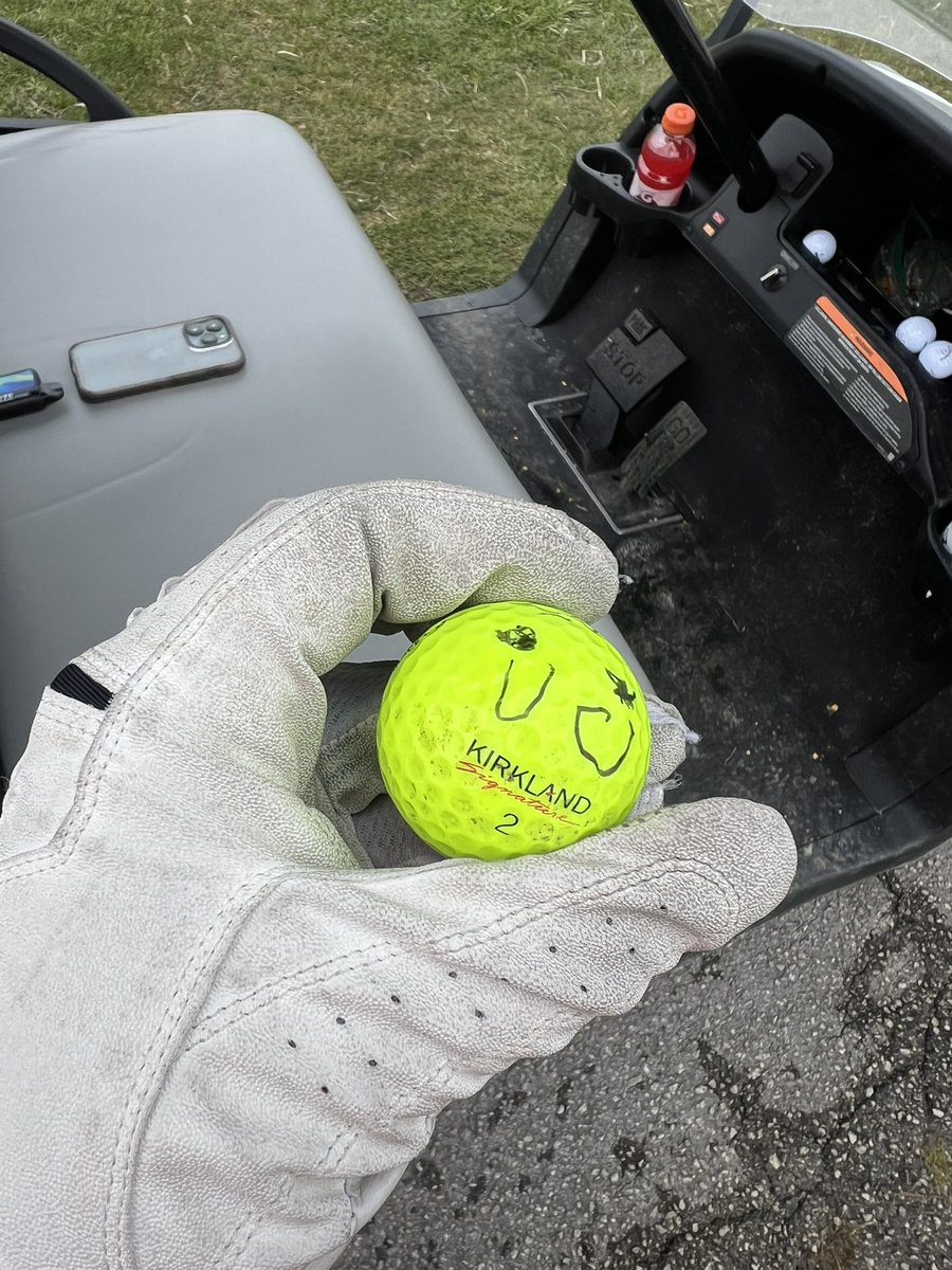 Got my first true par with a ball Willy drew on. Proud day